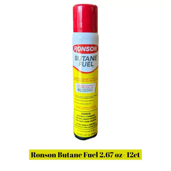 Ronson Butane 2.67Oz 12Ct Per Box