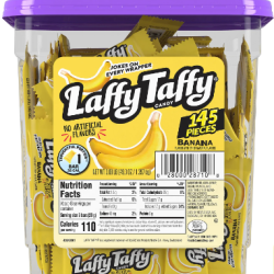 LAFFY TAFFY  JAR 145 PIECES