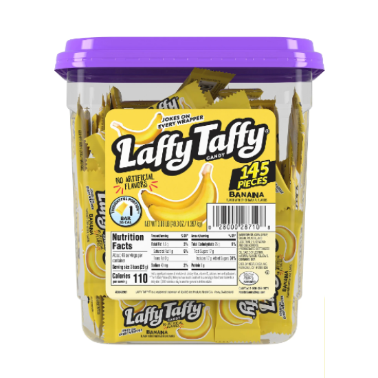 LAFFY TAFFY  JAR 145 PIECES