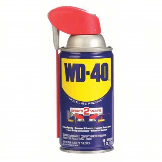 WD-40 2 Smart Straw Aerosol Lubricant, 8 oz 