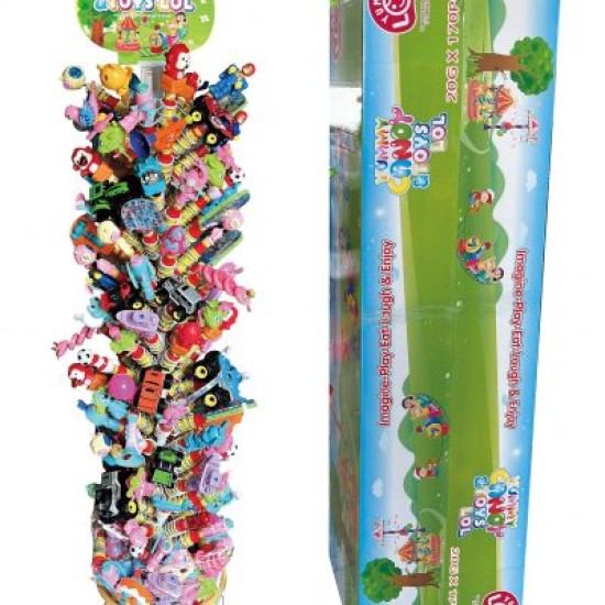 Yummy LOL Candy Toy Refillable 170CT (Tree Display)