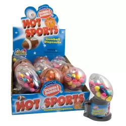 KIDSMANIA HOTSPORT GUMBALL DESPENSER 12CT