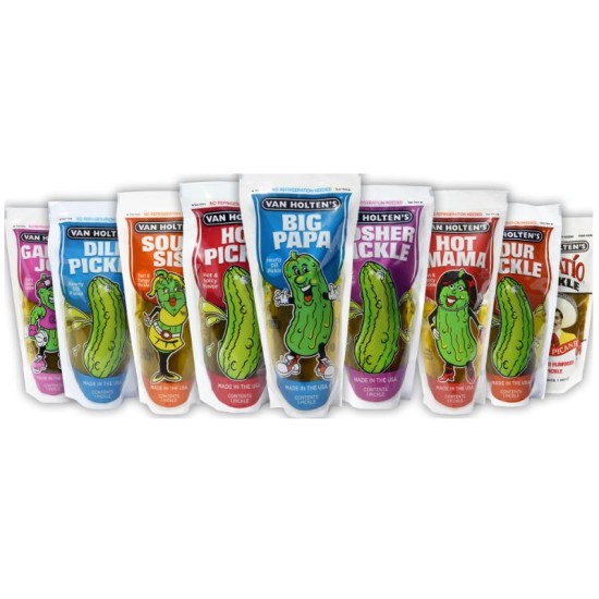 Pickle In Pouch Jumbo 12ct