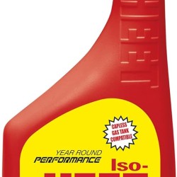 Heet Iso-Water Remover And Premium Fuel Line Antifreeze + Injector Cleaner 12 fl. oz. Red