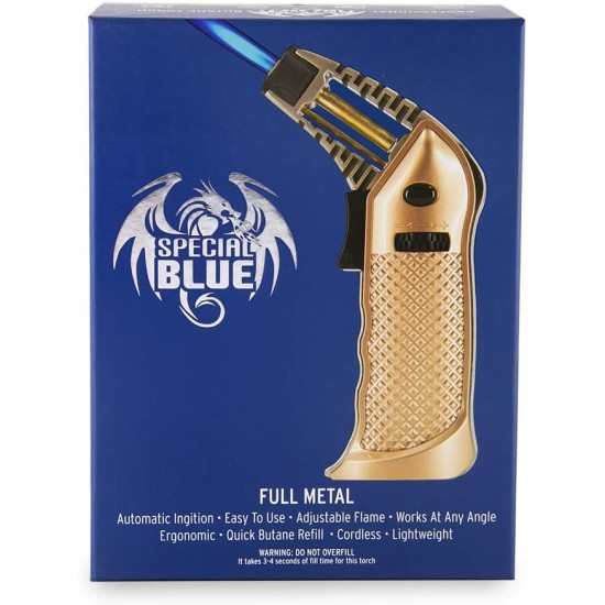 Special Blue Full Metal Butane Torch 