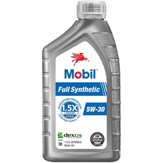 Mobil Full Synthetic Motor Oil 5W-30 