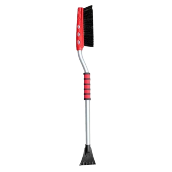 ICE SCRAPPER & BRUSH 35" ADJUST GRIP ALUMINIUM HAND