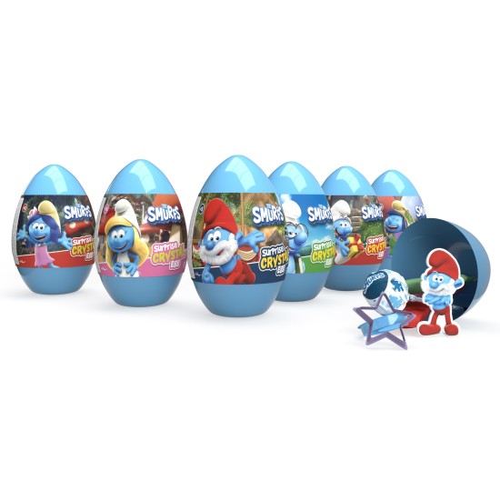 SMURFS FEEDER CRYSTEL EGGS DISPLAY 260CT