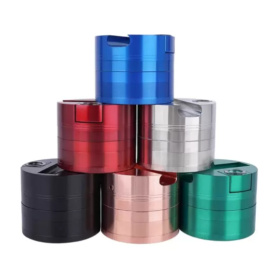 GRINDER WITH LIGHTER HOLD