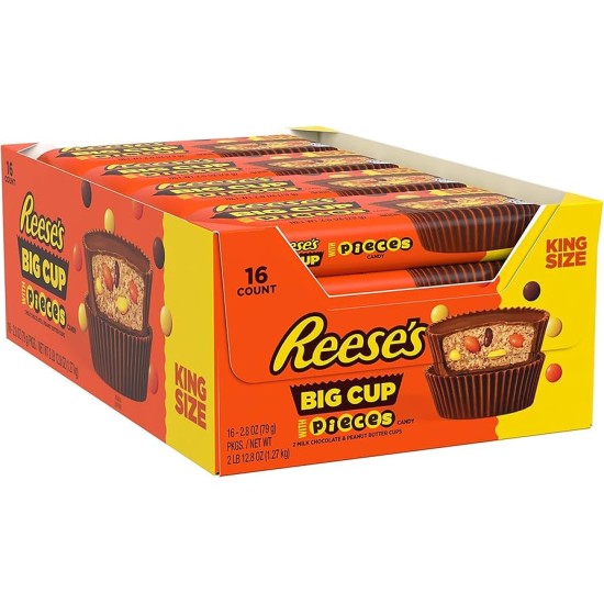 Reese's Big Cup With Candy Pieces 16ct