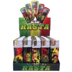 BLINK RASTA LIGHTERS 50CT