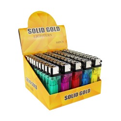 SOLID GOLD LIGHTERS 50CT