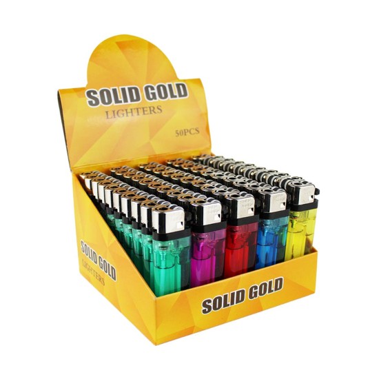 SOLID GOLD LIGHTERS 50CT