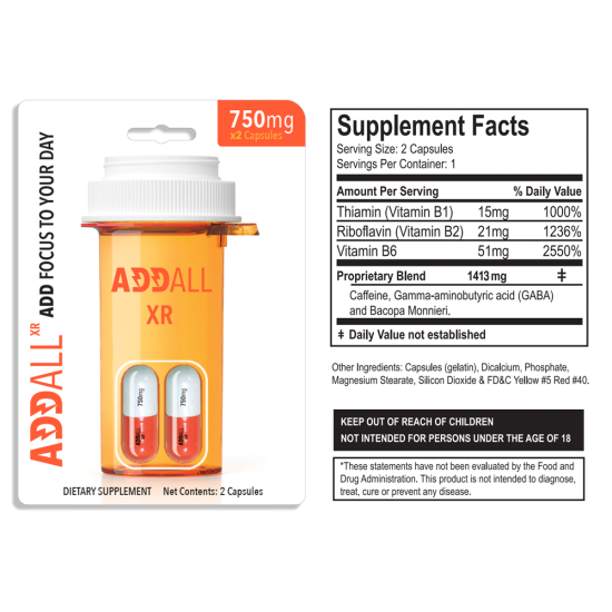 ADDALL XR 750MG