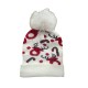 CHRISTMAS WINTER HAT POM POM 12PACK