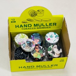 MULTI DESIGNS GRINDER 12CT DISPLAY