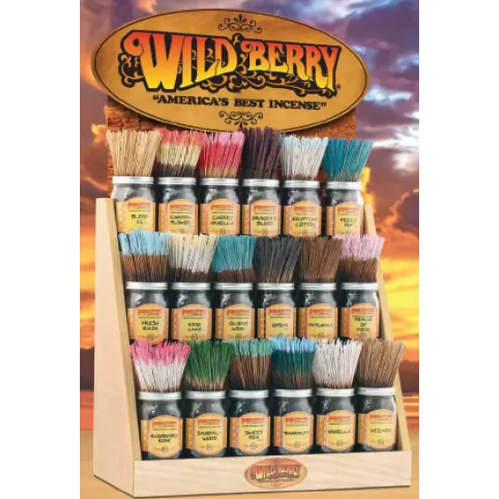  Wild Berry America's Best Incense Incense Sticks (mix & match) Display 18  Different  fragrances 