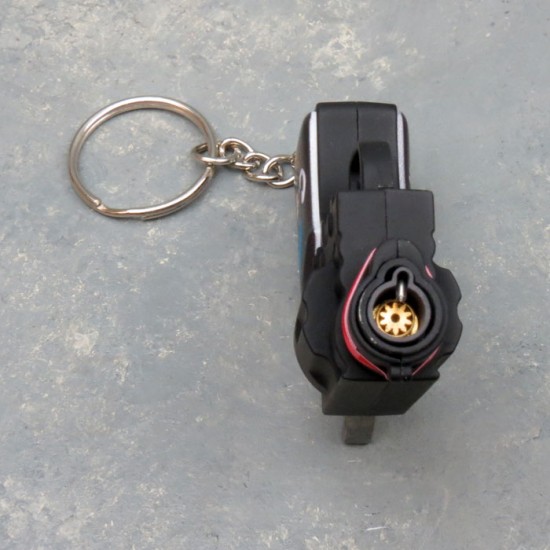  Torch Display Mini Revolver Key Chain 12CT