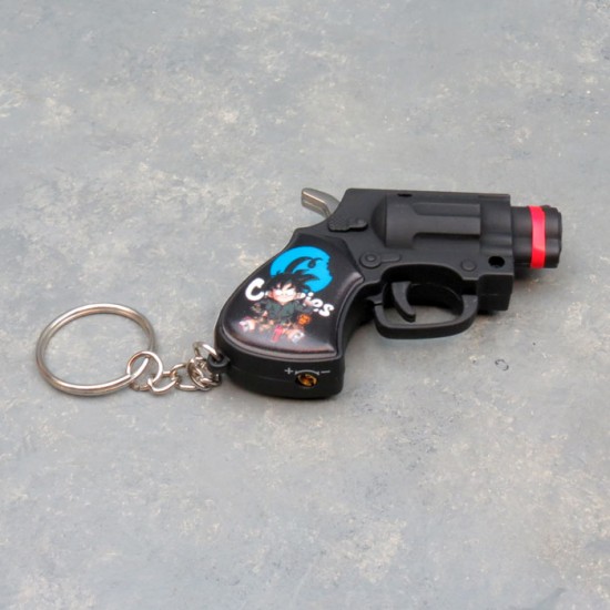  Torch Display Mini Revolver Key Chain 12CT