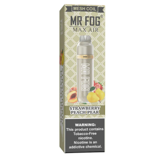 Mr Fog MAX AIR 3000 Puffs TOP AIRFLOW 50MG/ML 1100mAh Mr Fog MAX AIR 3000 Puffs TOP AIRFLOW 50MG/ML 1100mAh
