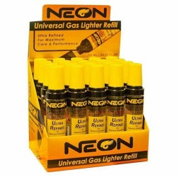 NEON UNIVERSAL GAS LIGHTER REFILL 20CT