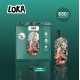 LOKA 650MAH VAPE BATTERY WITH USB CHARGER