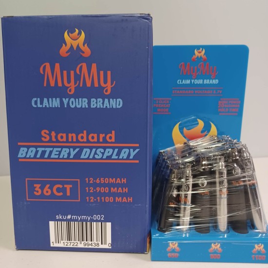 MYMY STANDARD BATTERY DISPLAY 36CT