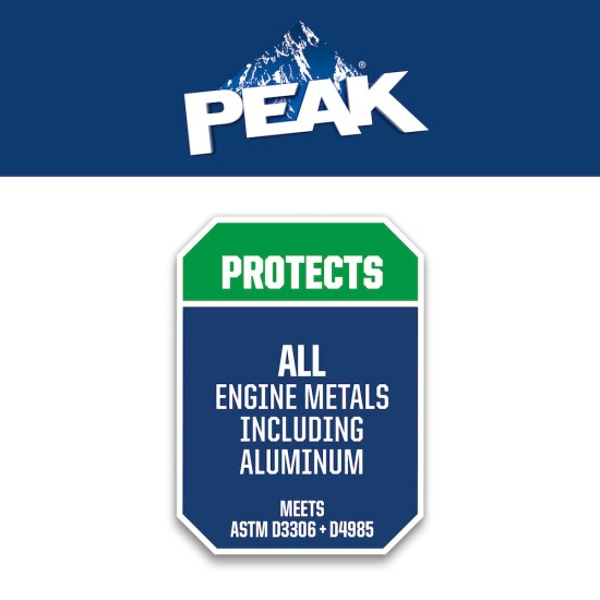 PEAK Conventional Concentrated Antifreeze  Coolant 6Ct Per Box