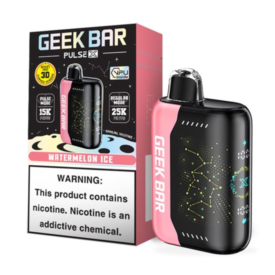 GEEK BAR PULSE X 25 PUFFS 5CT