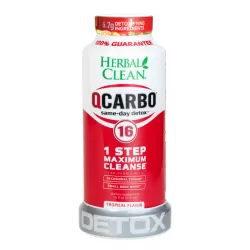 Q-CARBO DETOX 16OZ TROPICAL FLAVOR 