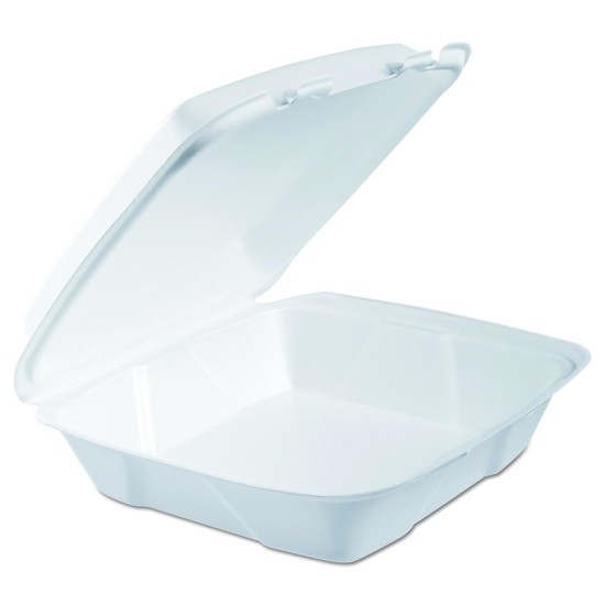 DART 90HT1 FOAM HINGED LID CONTAINERS ONE COMPARTMENT 200 CT