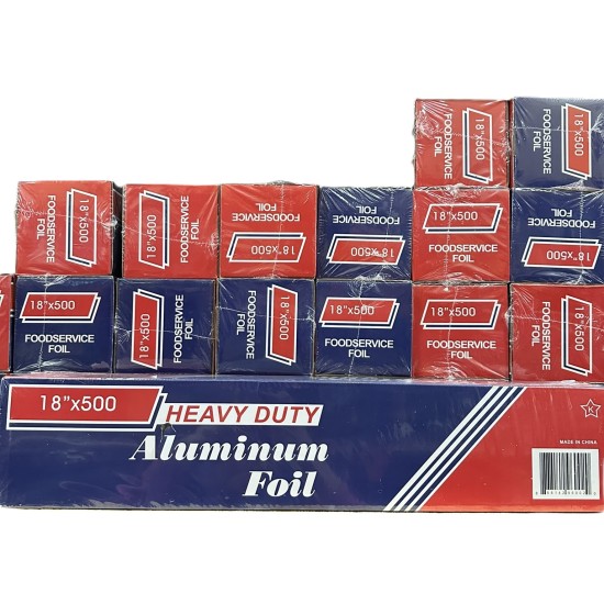 18" x 500' HEAVY-DUTY ALUMINUM FOIL