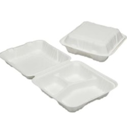 9"-3 PLASTIC HINGED CONTAINER HEAVY-DUTY PP93 150 CT