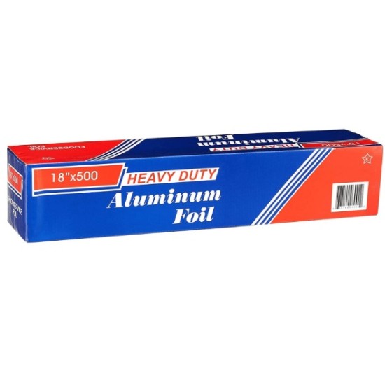 18" x 500' HEAVY-DUTY ALUMINUM FOIL