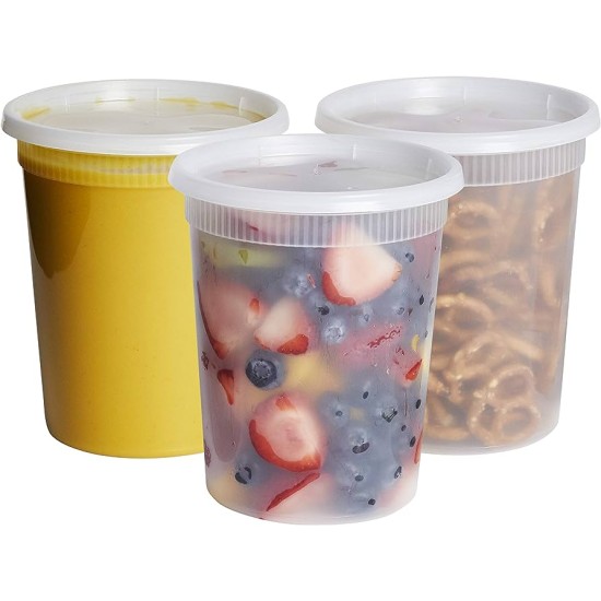 SOUP CONTAINER COMBO 32 OZ 240 PCS