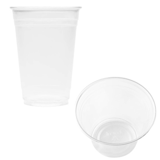 16OZ 98MM PET PLASTIC COLD CUPS 1000CT