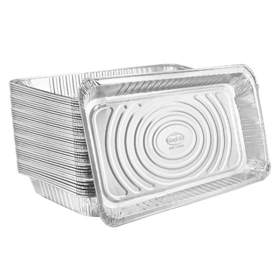 ALUMINUM PAN FULL-SIZE DEEP XXXHD 50CT