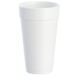 DART JCUP FOAM CUPS 20OZ 20J16 500PCS