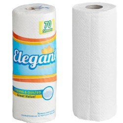 ELEGANT PAPER TOWELS 30 ROLLS/CASE