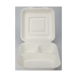8"-3 PLASTIC HINGED CONTAINER HEAVY-DUTY PP83 150 CT