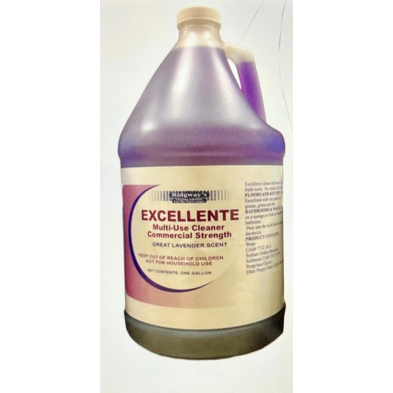 EXCELLENTE MULTI USE LAVANDER SCENT 4GALLONS PER CASE