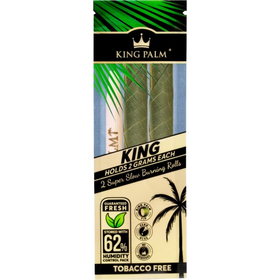 KING PALM KING 2 SUPER SLOW BURNING ROLLS 2G 20CT