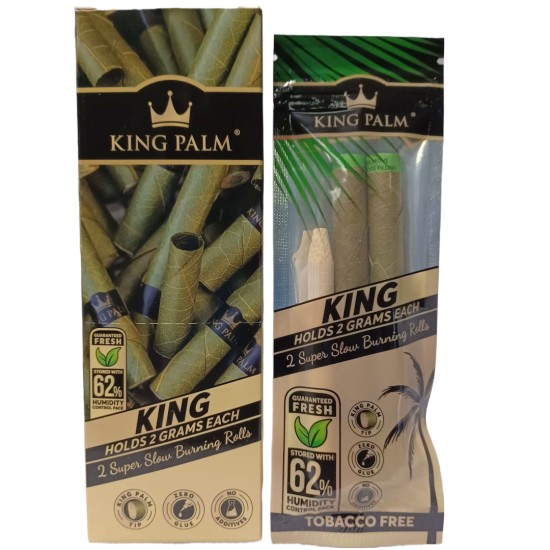 KING PALM KING 2 SUPER SLOW BURNING ROLLS 2G 20CT