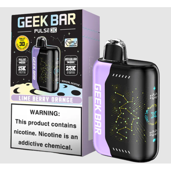 GEEK BAR PULSE X 25 PUFFS 5CT