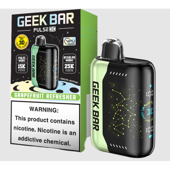 GEEK BAR PULSE X 25 PUFFS 5CT