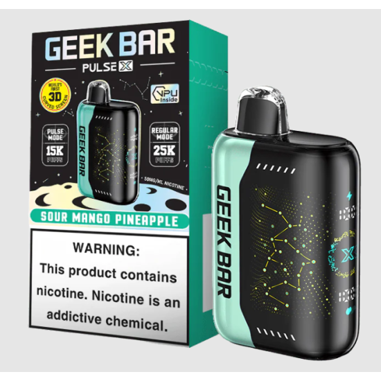 GEEK BAR PULSE X 25 PUFFS 5CT