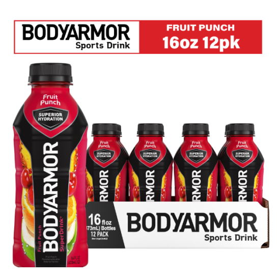 Armor Body Drinks 12pack 16oz