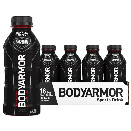 Armor Body Drinks 12pack 16oz