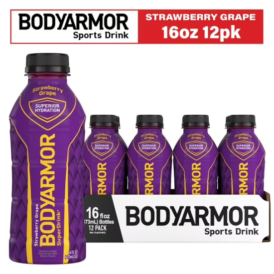 Armor Body Drinks 12pack 16oz