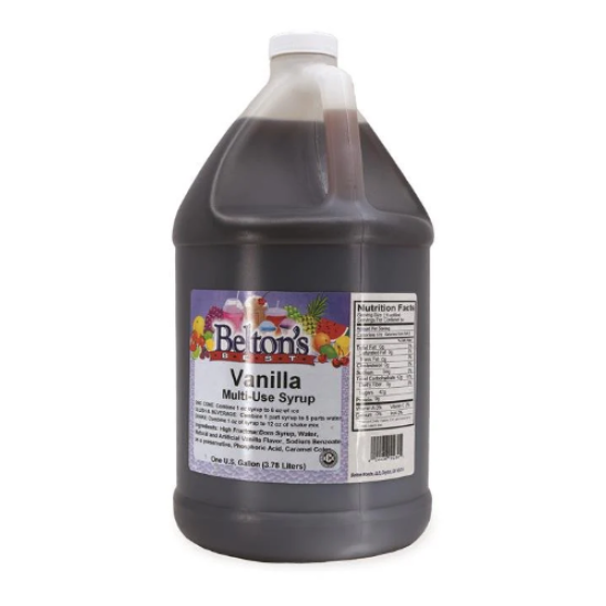 Belton Foods Syrup Multi-Use 1Gal 3.78L Assorted Flavors 